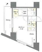プライムメゾン板橋 501 間取り図
