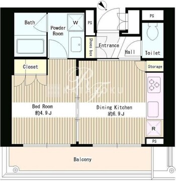 ＭＭガーデン 906 間取り図