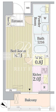 プライムアーバン東中野コート 601 間取り図