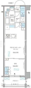 パークアクシス文京本郷 303 間取り図