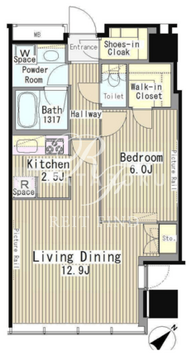 マイタワーレジデンス 1807 間取り図