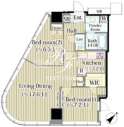 マイタワーレジデンス 1209 間取り図