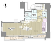 ホワイトタワー浜松町 1510 間取り図