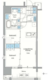 ルフォンプログレ赤羽マークス 303 間取り図