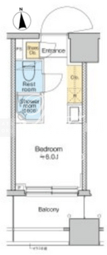 トモア品川中延 202 間取り図