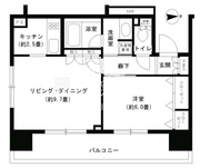 パークキューブ浅草田原町 308 間取り図