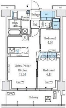 ロイヤルパークス赤羽ノース 102 間取り図