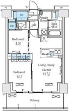 ロイヤルパークス赤羽ノース 103 間取り図