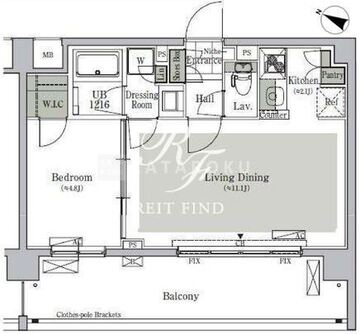 パークキューブ西ヶ原ステージ 525 間取り図