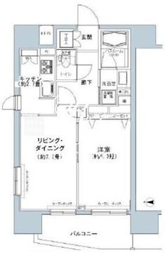 パークキューブ板橋本町 1207 間取り図