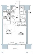 パークキューブ板橋本町 1306 間取り図