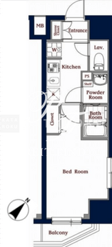 Nステージ上野 1004 間取り図