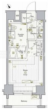 プレミアムキューブG駒沢大学 1502 間取り図