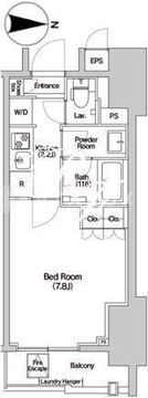 ハルーワ芝公園 1305 間取り図