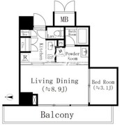 高円寺クロスオーバー 502 間取り図