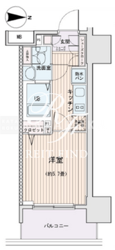 エスティメゾン錦糸町2 218 間取り図