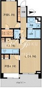 グランカーサ両国壱番館 704 間取り図