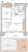 ブランシエスタ木場 204 間取り図