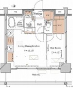 ブランシエスタ木場 408 間取り図