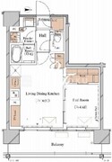 ブランシエスタ木場 601 間取り図