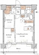 ブランシエスタ木場 603 間取り図