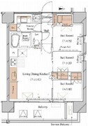 ブランシエスタ木場 811 間取り図