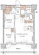 ブランシエスタ木場 1003 間取り図