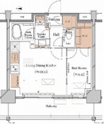 ブランシエスタ木場 1008 間取り図