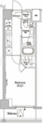 ザ・パークハビオSOHO市谷左内町 202 間取り図