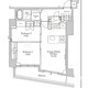 ザ・パークハビオSOHO市谷左内町 412 間取り図