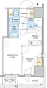 プラウドフラット四谷三丁目 906 間取り図
