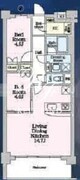 ラグゼナ平井ノース 309 間取り図