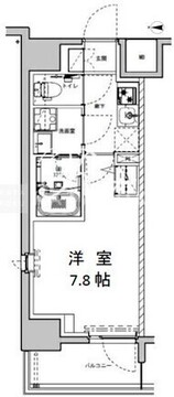 エスレジデンス板橋大山 501 間取り図
