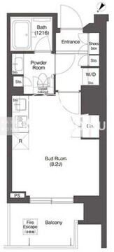 コンフォリア新中野 1001 間取り図