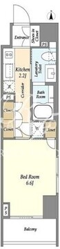 コンフォリア門前仲町 907 間取り図