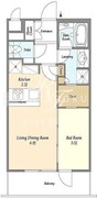 ラティエラ大森西 305 間取り図