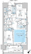 ディームス渋谷本町 407 間取り図