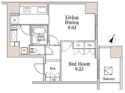 ラサンテ一番町 403 間取り図