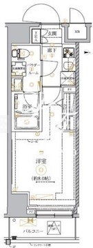 リルシア墨田八広 206 間取り図