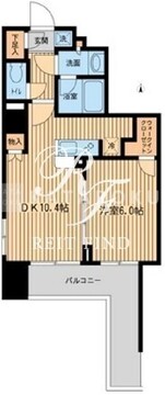 ファインアドレス新御徒町 507 間取り図