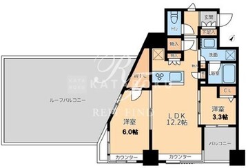 グランカーサ文京千石 901 間取り図