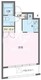 パークフロント西新宿 701 間取り図