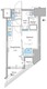 ルフォンプログレ田原町 1001 間取り図