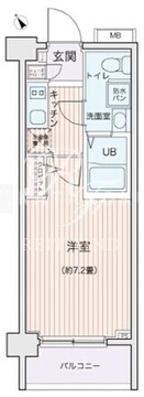 エコロジー都立大学レジデンス 609 間取り図