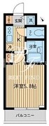 ザ・パーククロス市ヶ谷 207 間取り図