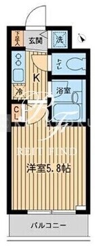 ザ・パーククロス市ヶ谷 207 間取り図