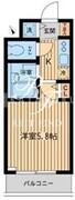 ザ・パーククロス市ヶ谷 311 間取り図