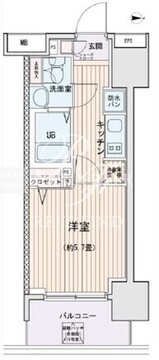 エスティメゾン錦糸町2 316 間取り図
