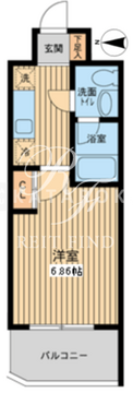 プロスペクト門前仲町 405 間取り図