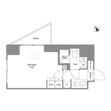 シーズンフラッツ大森西 802 間取り図
